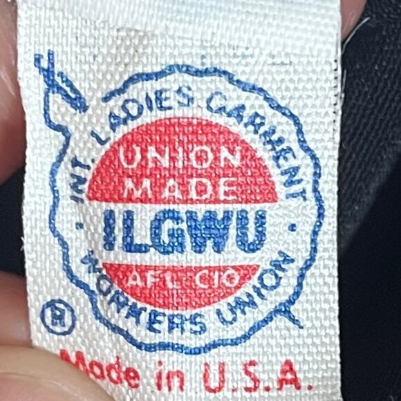 Vintage 80s Chetta B black white zebra print button front size 8 - Picture 11 of 14